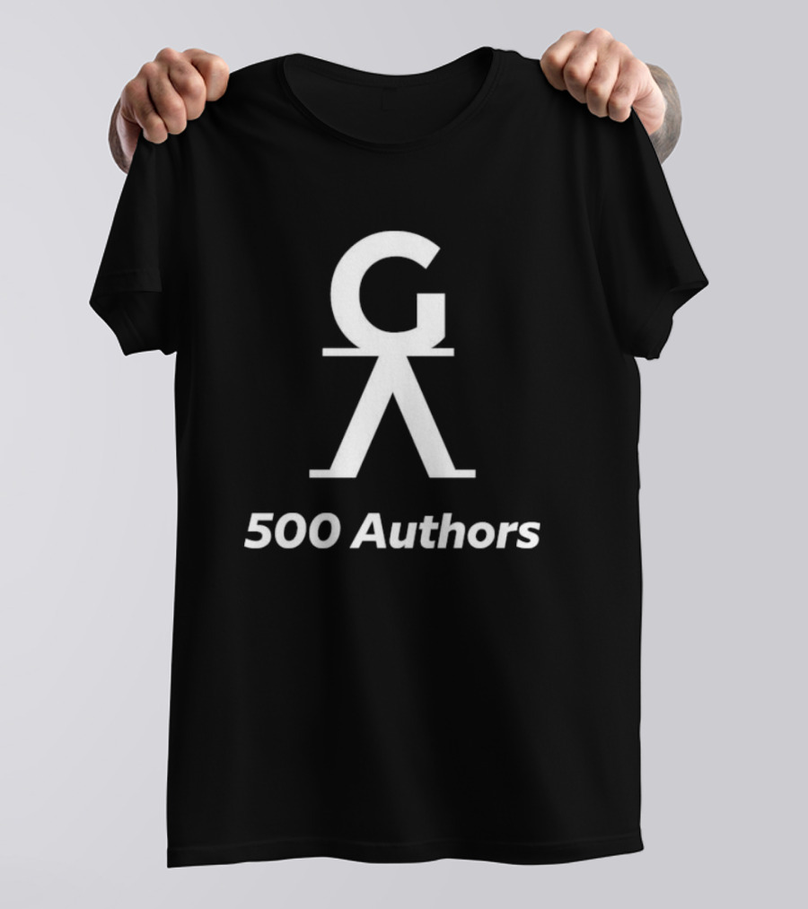 500 Games Artist Authors T-Shirt