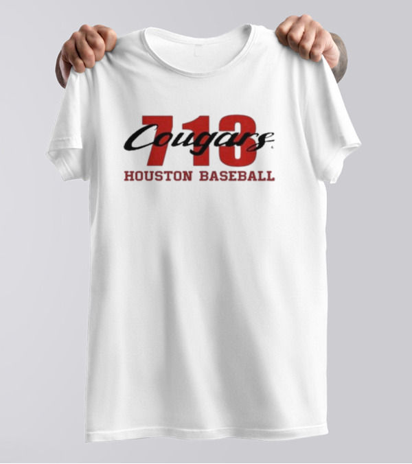 713 Cougars Houston Baseball T-Shirt