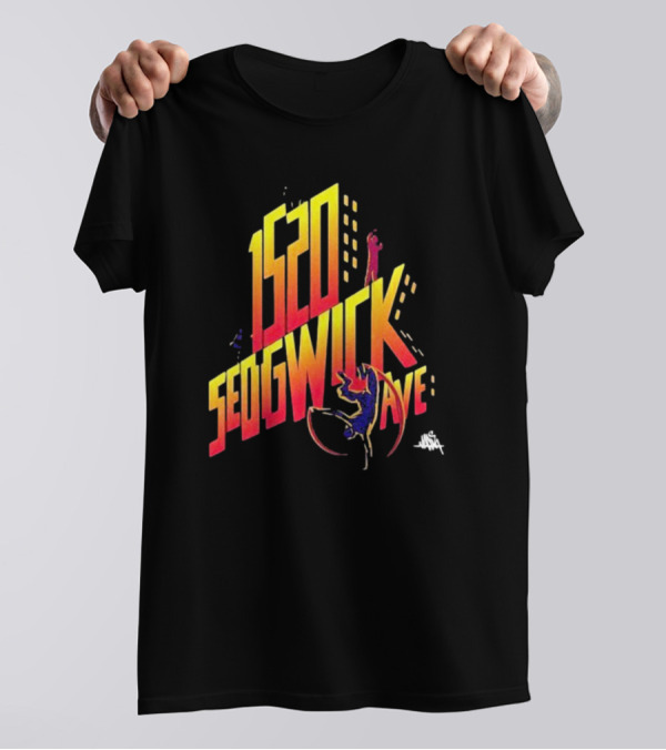 1520 Sedgwick Ave Hip Hop Beat Street T-Shirt