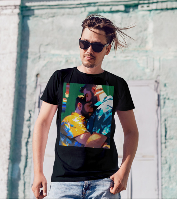 Ego Rodriguez Colours Pride Men's Embrace T-Shirt