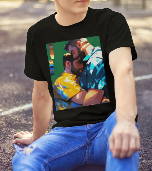 Ego Rodriguez Colours Pride Men's Embrace T-Shirt