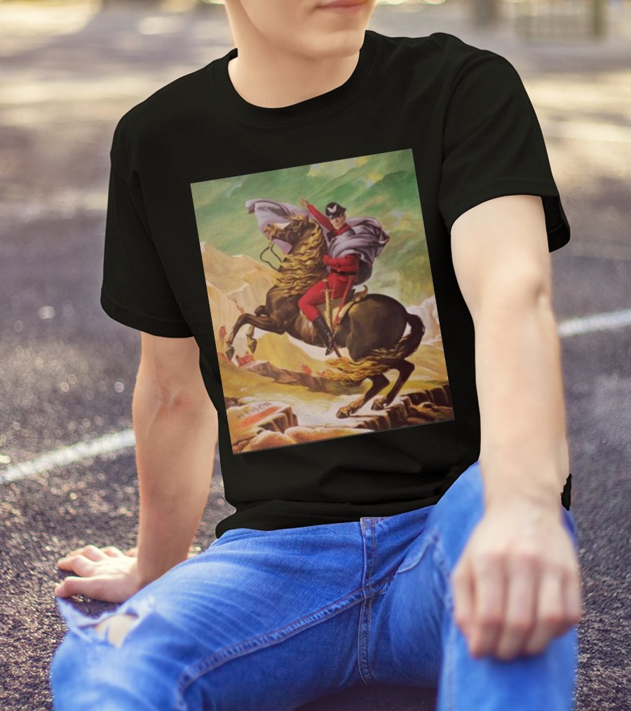 Maximilian Dood Raul Julia M Bison Crossing The Alps T-Shirt