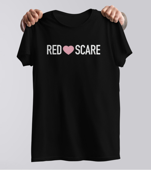 Red Heart Scare Anna Khachiyan T-Shirt