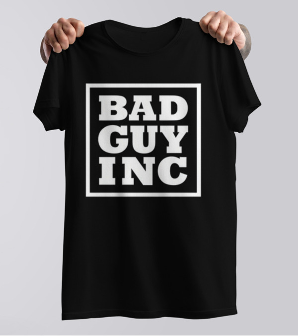 Chael Sonnen Bad Guy Inc Logo T-Shirt