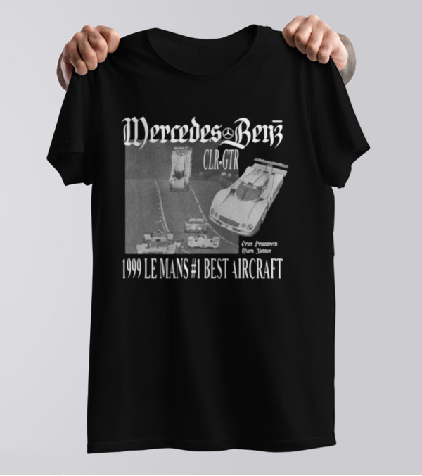 Mercedes Benz CLR-GTR 1999 Le Mans #1 Best Aircraft Viper Snaemaker Mark Webbor T-Shirt