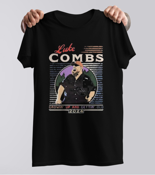 Luke Combs Growin’ Up And Gettin’ Old T-Shirt