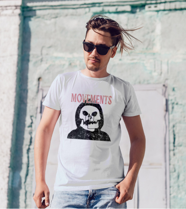 Movements Afraid To Die Black Hoodie Skull T-Shirt