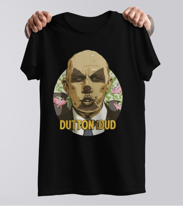 Nordacious Dutton The Dud Flying Pigs Comic T-Shirt
