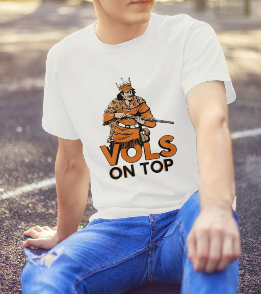 Old Row Vols On Top World Champs Vols On Top T-Shirt