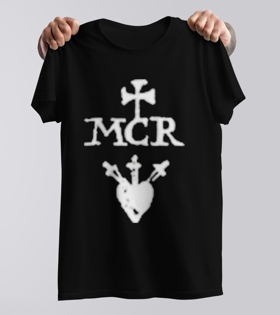MCR From The Earth To The Morgve Heart Cross Symbol In Aeternum T-Shirt