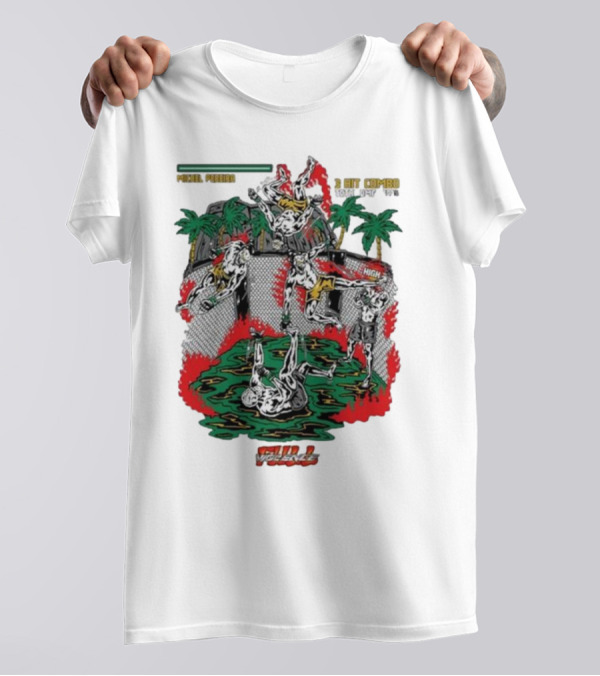 Michel Pereira Full Violence 8 Hit Combo Total Opp KO High T-Shirt