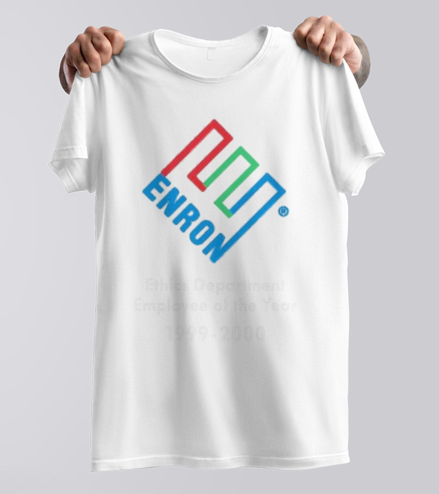 Enron Ethics Department Employee Of The Year 1999-2000 T-Shirt