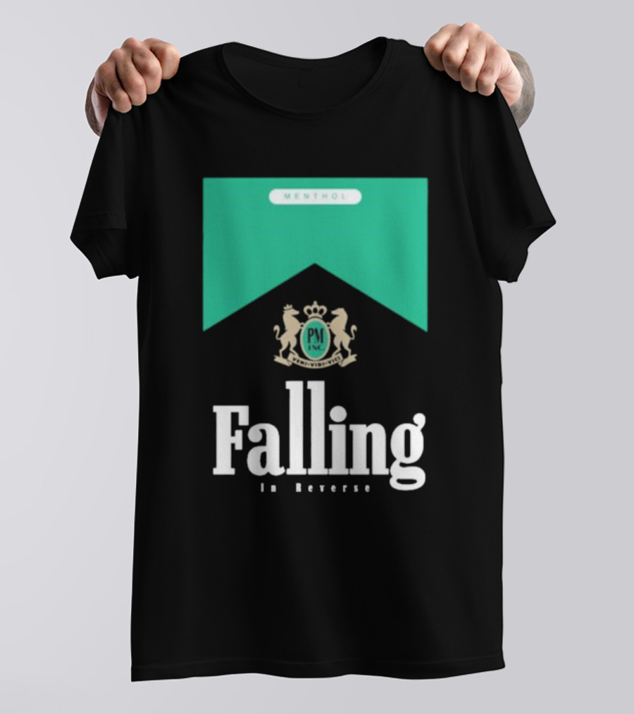 Falling In Reverse Menthol Crest And PM T-Shirt