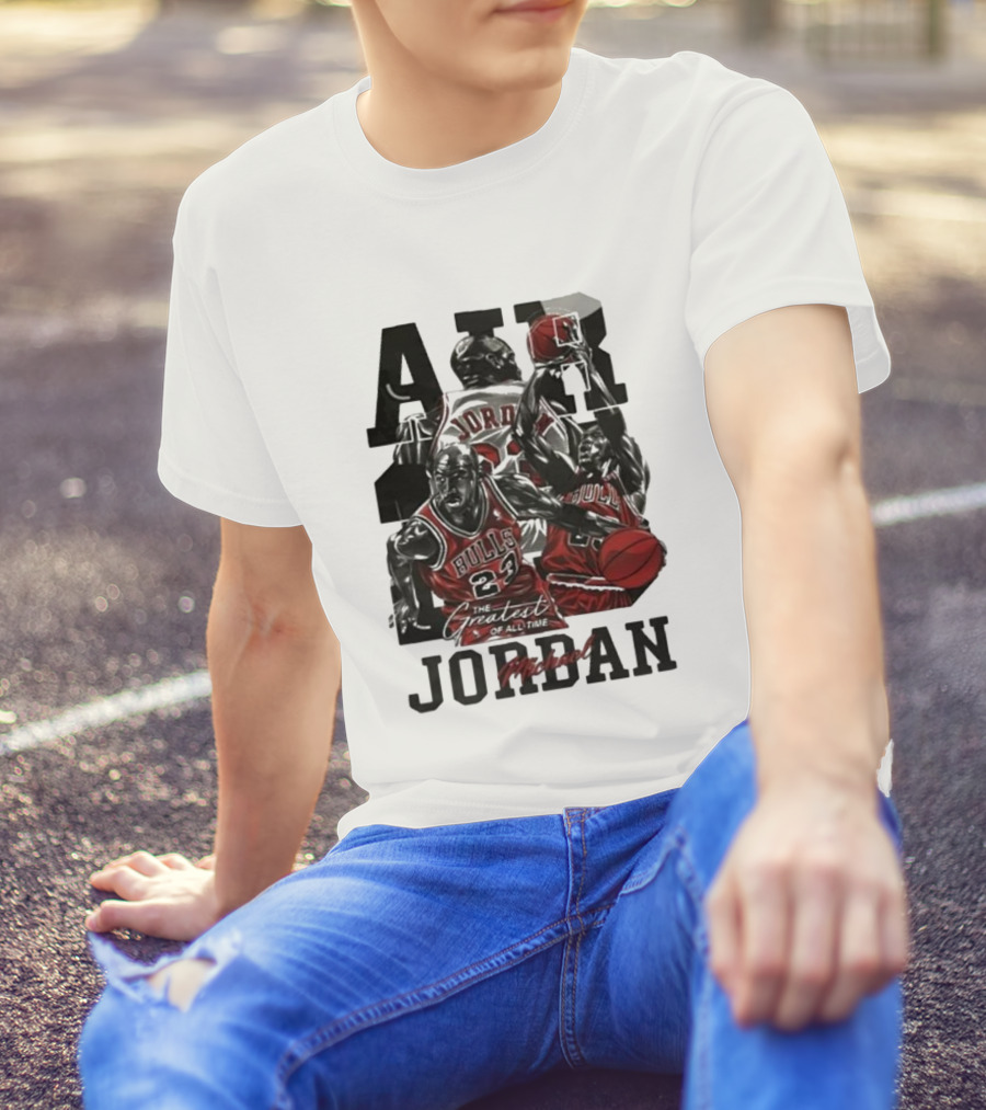 Air Jordan Bulls 23 The Greatest Of All Time Michael Jordan T-Shirt