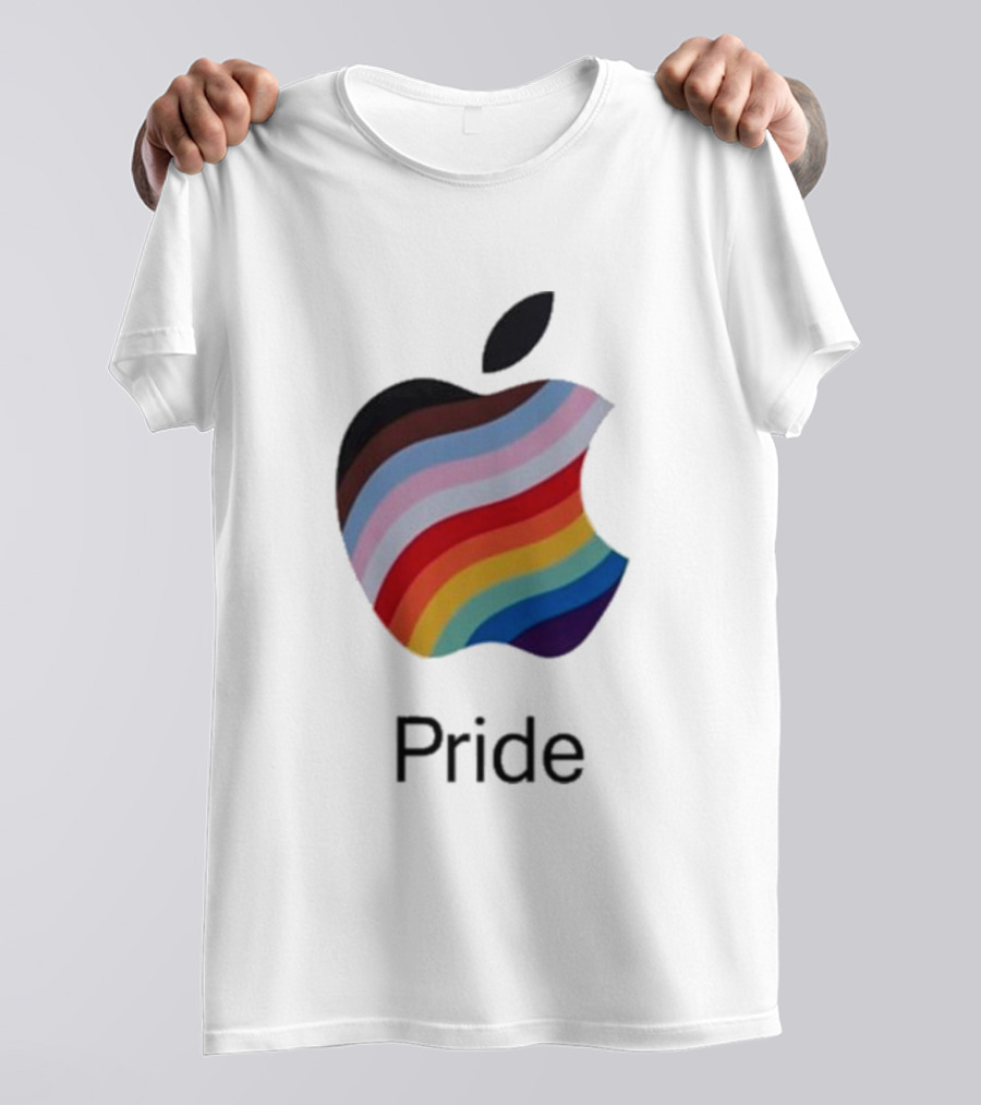 Apple Pride Rainbow T-Shirt