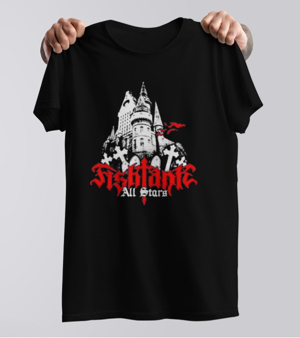 Fishtank All Stars Vampire Castle With Crosses T-Shirt