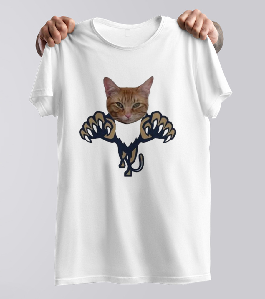 Florida Panthers Cat Head Logo Paul Maurice T-Shirt