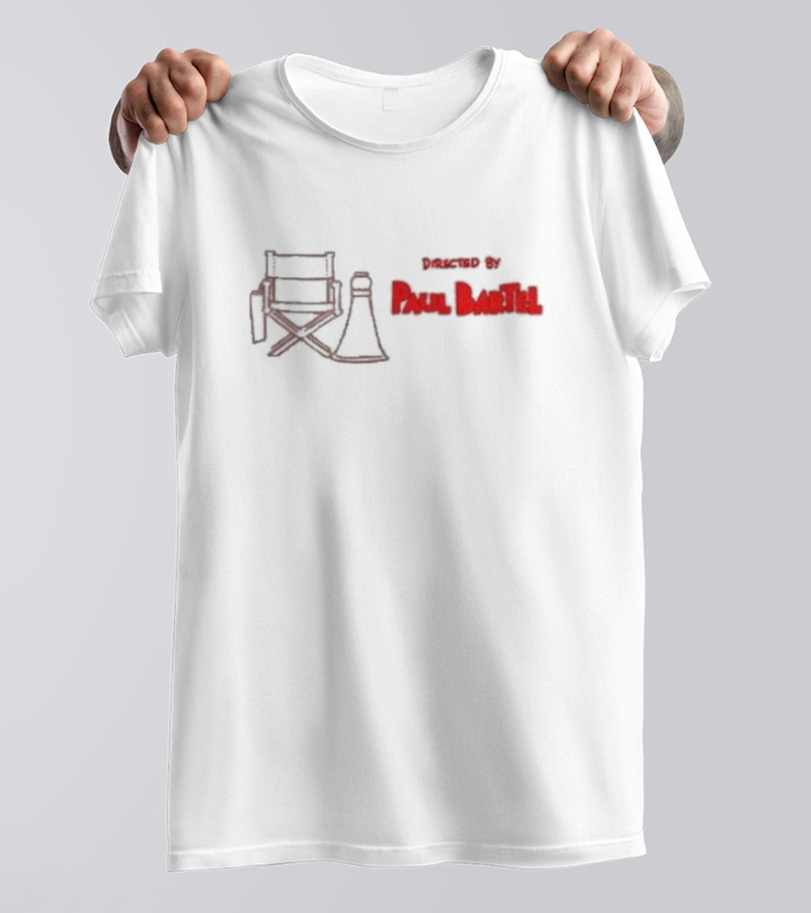 Directed By Paul Bartel Podcast Crowd Basketball T-Shirt