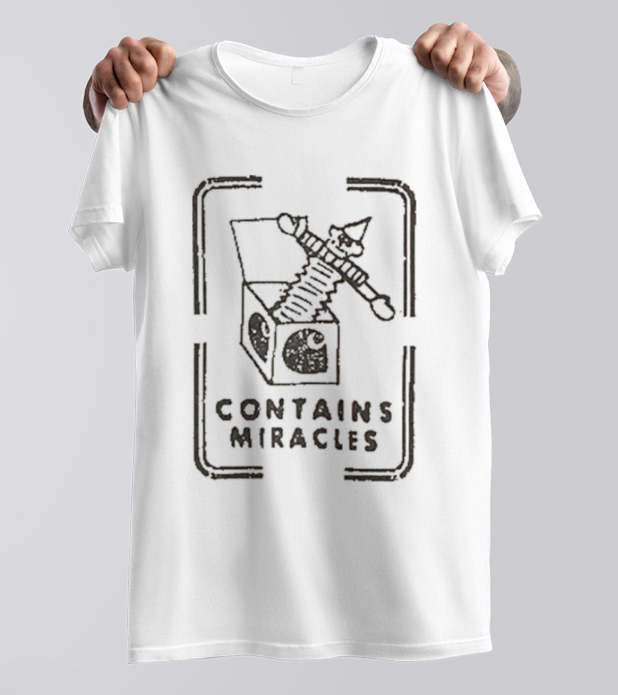 Carhartt Wip Miracle Box Jack-in-the-Box Contains Miracles T-Shirt