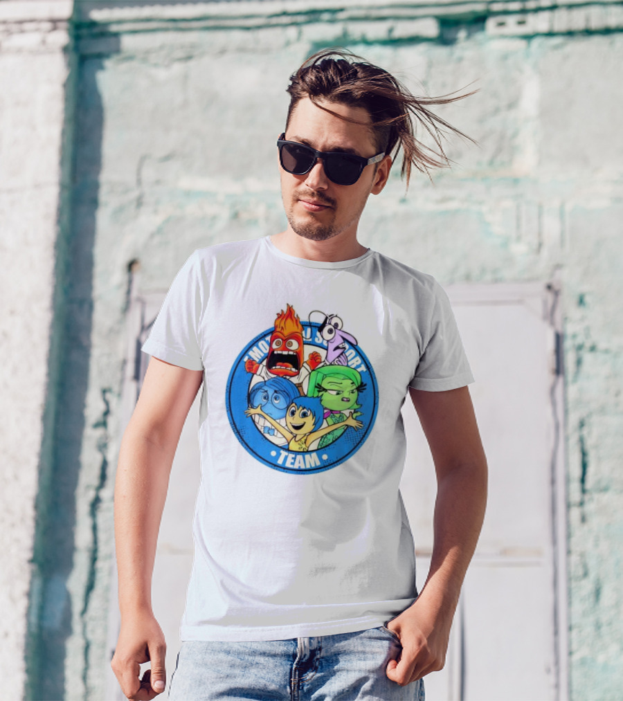 Emotional Support Team Inside Out Characters Riley's Emotions T-Shirt