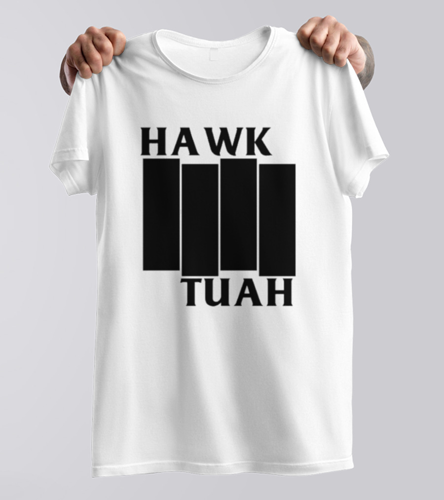 Hawk Tuah Black Flag T-Shirt