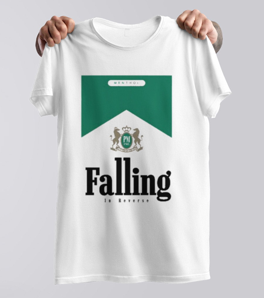 Falling In Reverse Menthol PM INC Lions Crest T-Shirt
