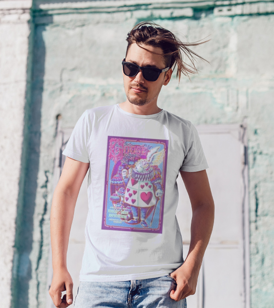 Goose At Fiddler's Green Amphitheatre Denver Wonderland T-Shirt