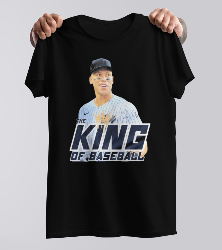 Aaron Judge The King Of Baseball T-Shirt