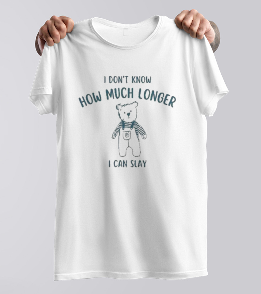 I Don't Know How Much Longer I Can Slay Bear T-Shirt