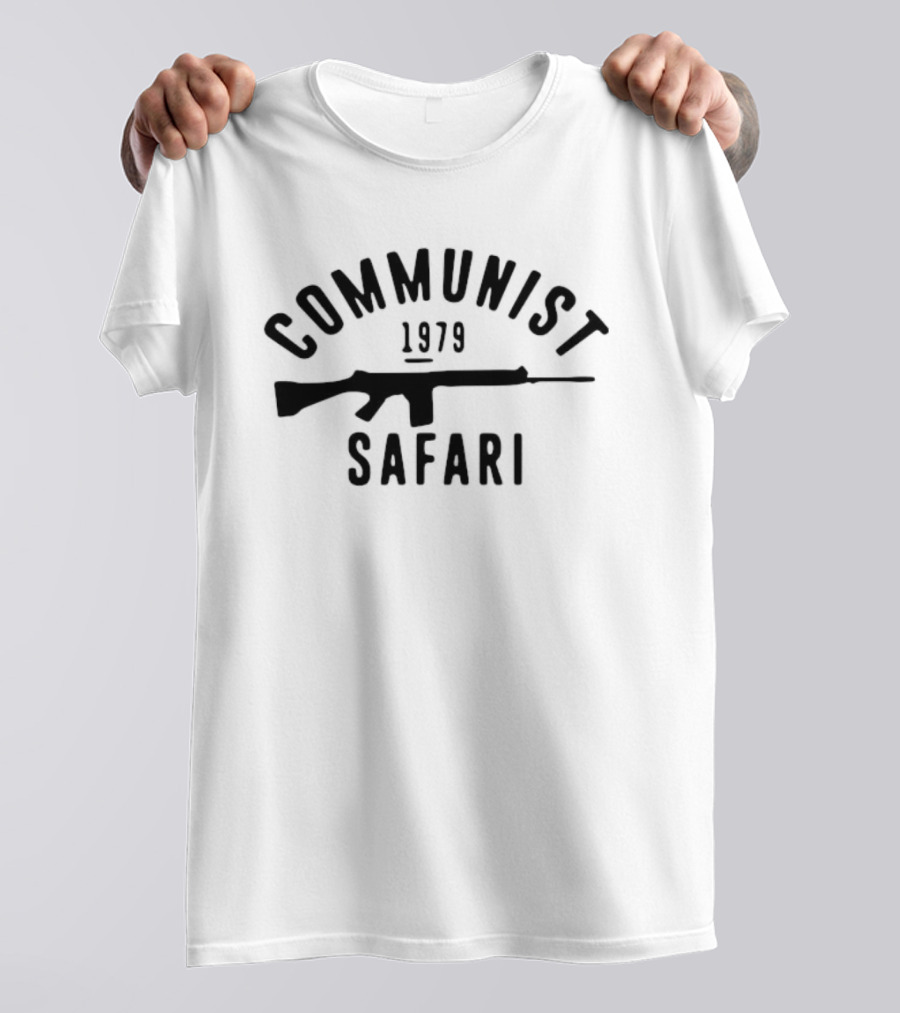 COMMUNIST SAFARI 1979 AK-47 T-Shirt