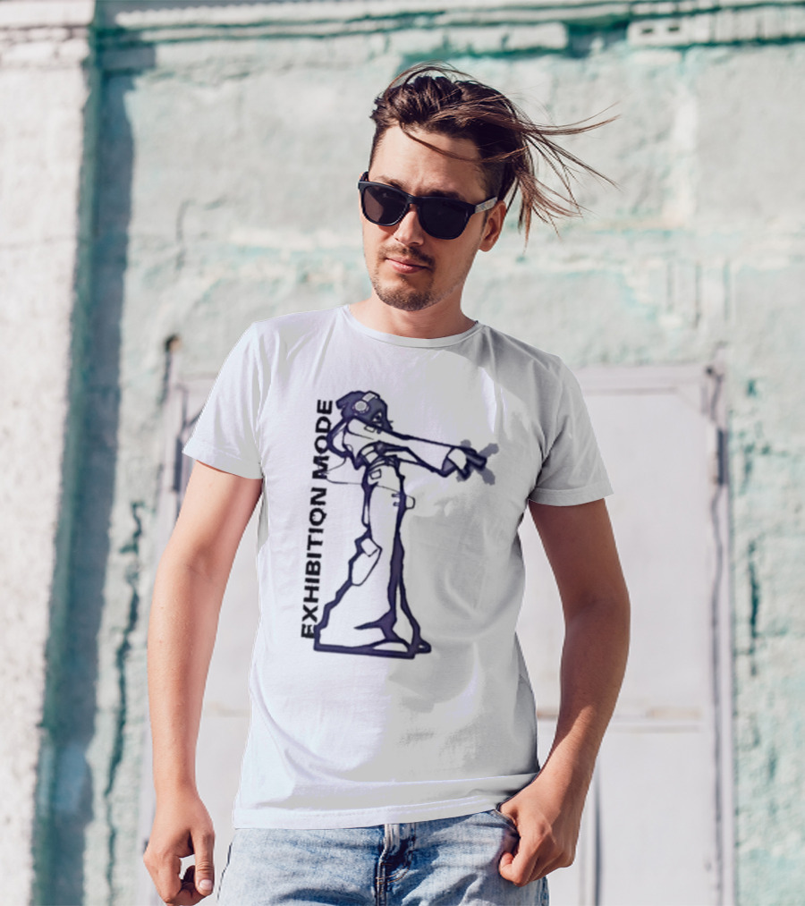 Exhibition Mode X Deadairrecords Futuristic T-Shirt