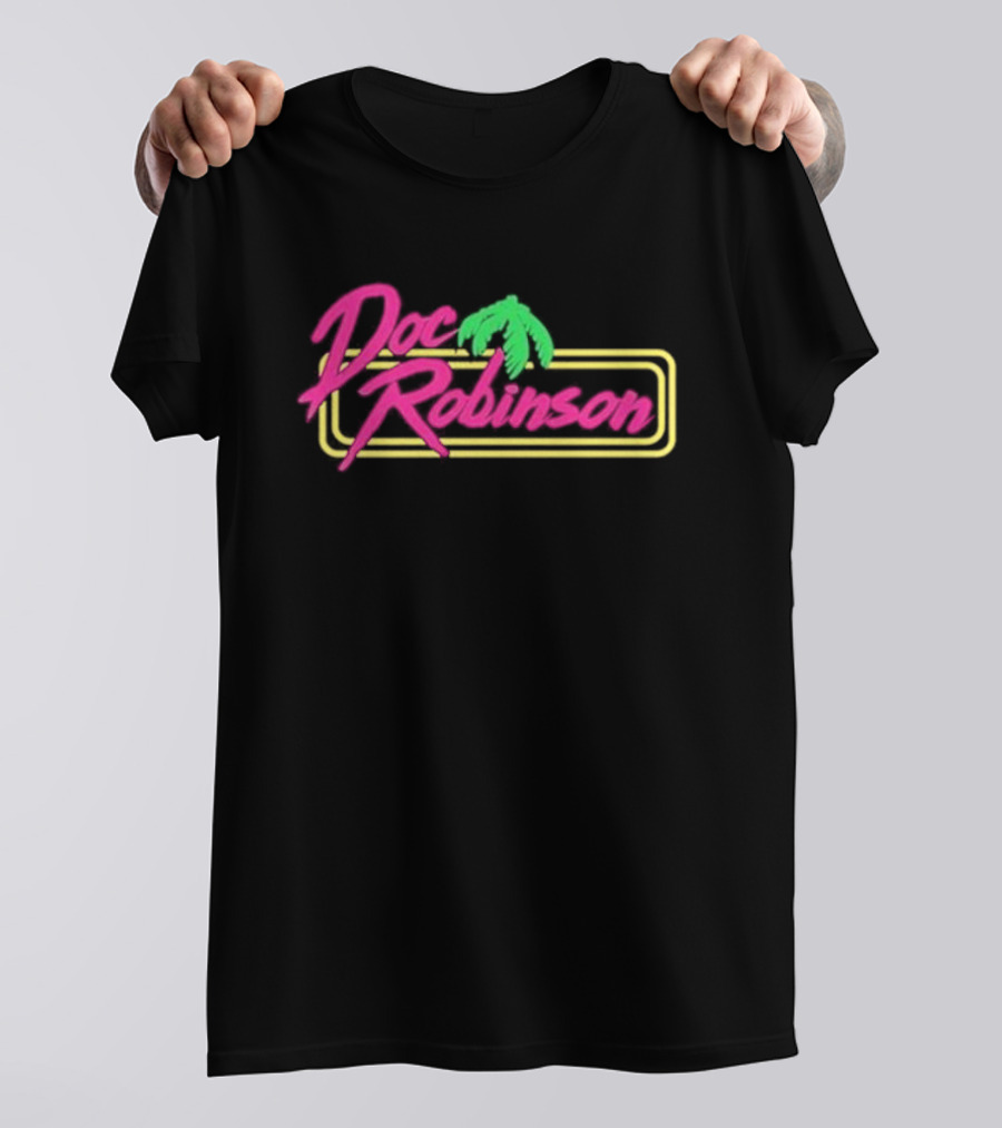 Doc Robinson Palm Neon T-Shirt
