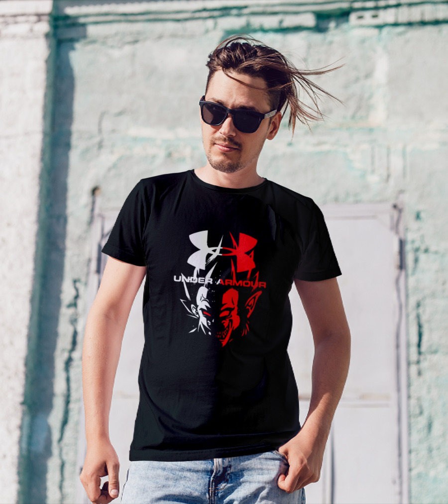 Vegeta Dual Face Under Armour Dragon Ball T-Shirt