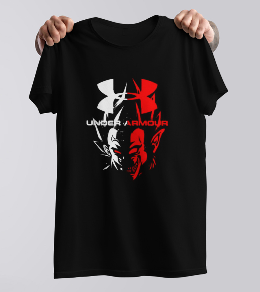 Vegeta Dual Face Under Armour Dragon Ball T-Shirt