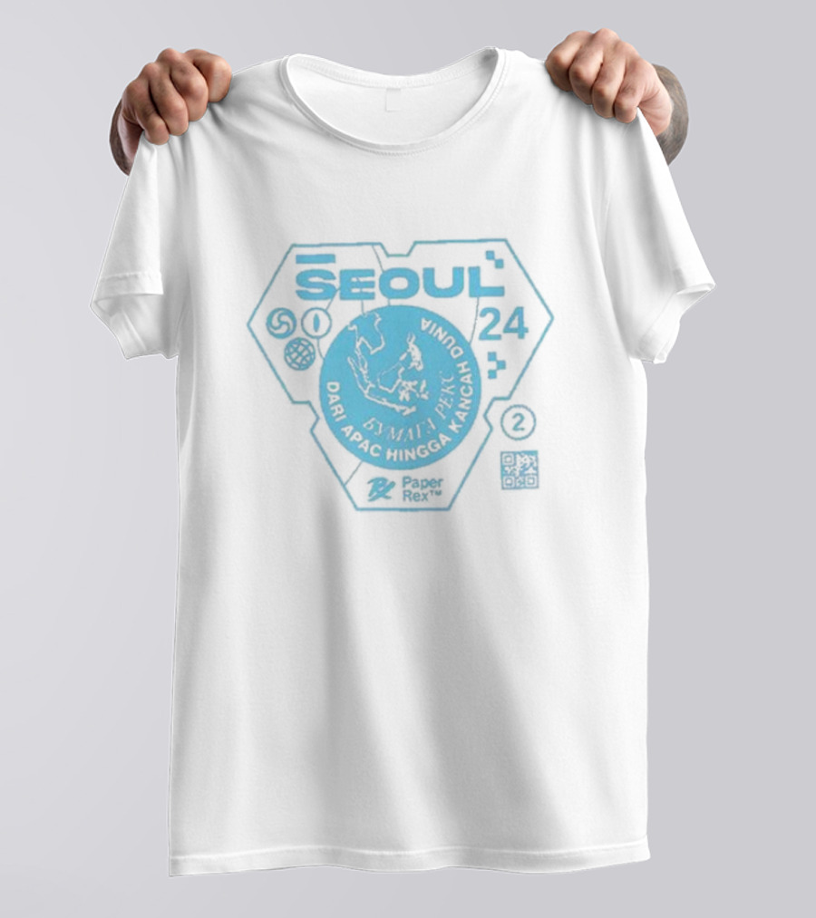 Seoul 24 Dari Apac Hingga Kancah Dunia Paper Rex T-Shirt