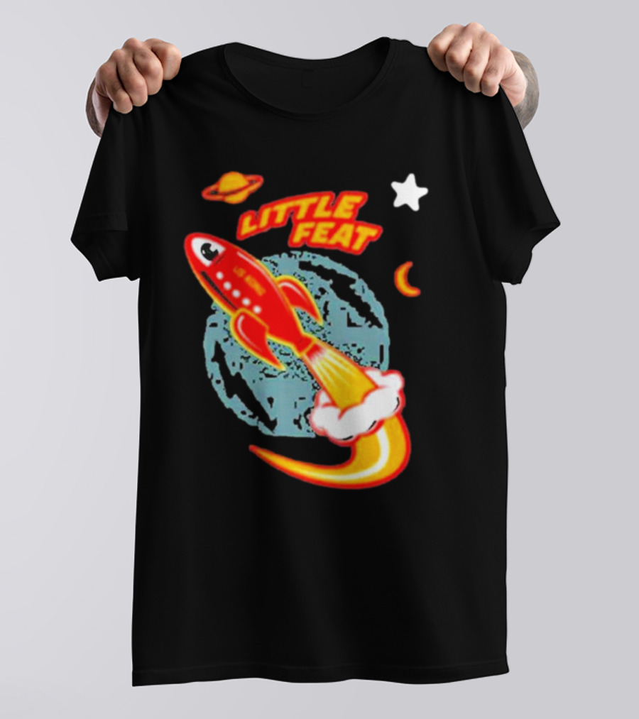 Little Feat Rocketship Planetary Adventure T-Shirt