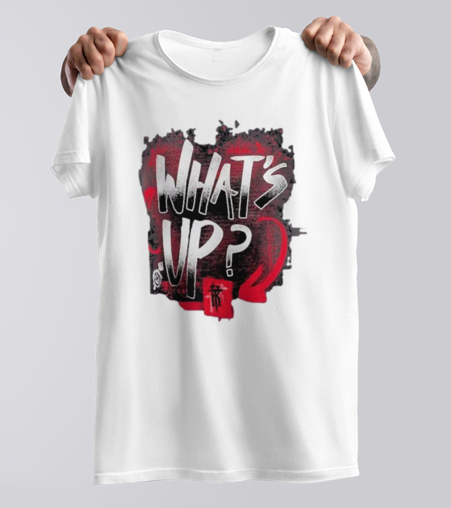 What's Up Bold Graphic R-Truth T-Shirt