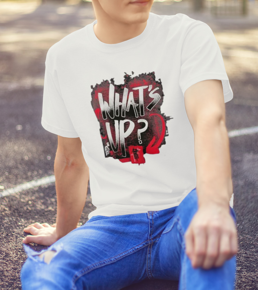 What's Up Bold Graphic R-Truth T-Shirt