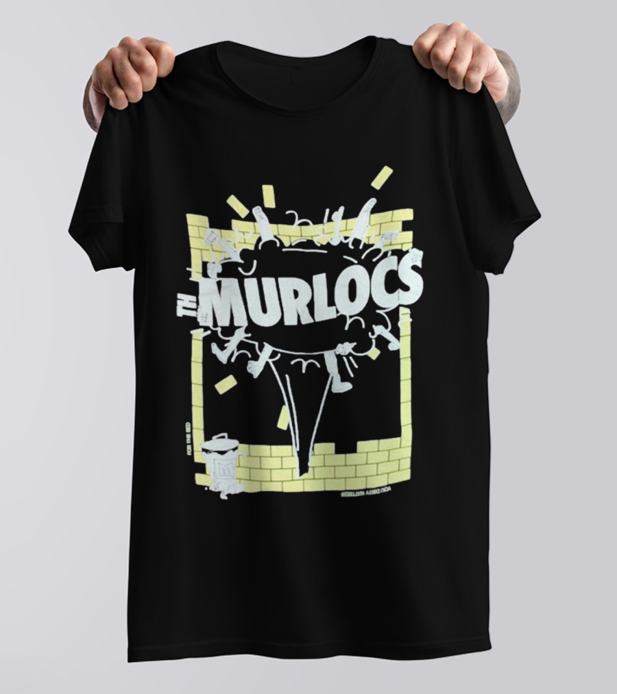 The Murlocs Brick Wall Rumble Explosion T-Shirt