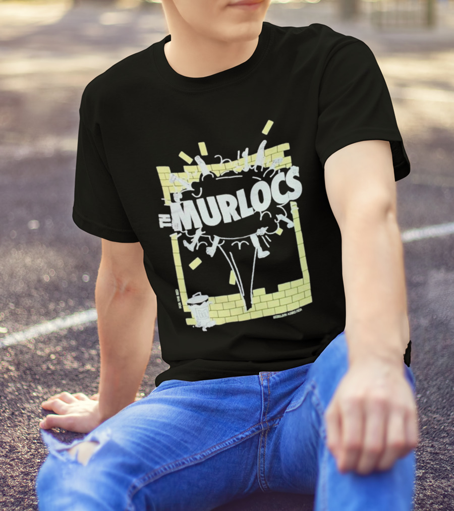 The Murlocs Brick Wall Rumble Explosion T-Shirt