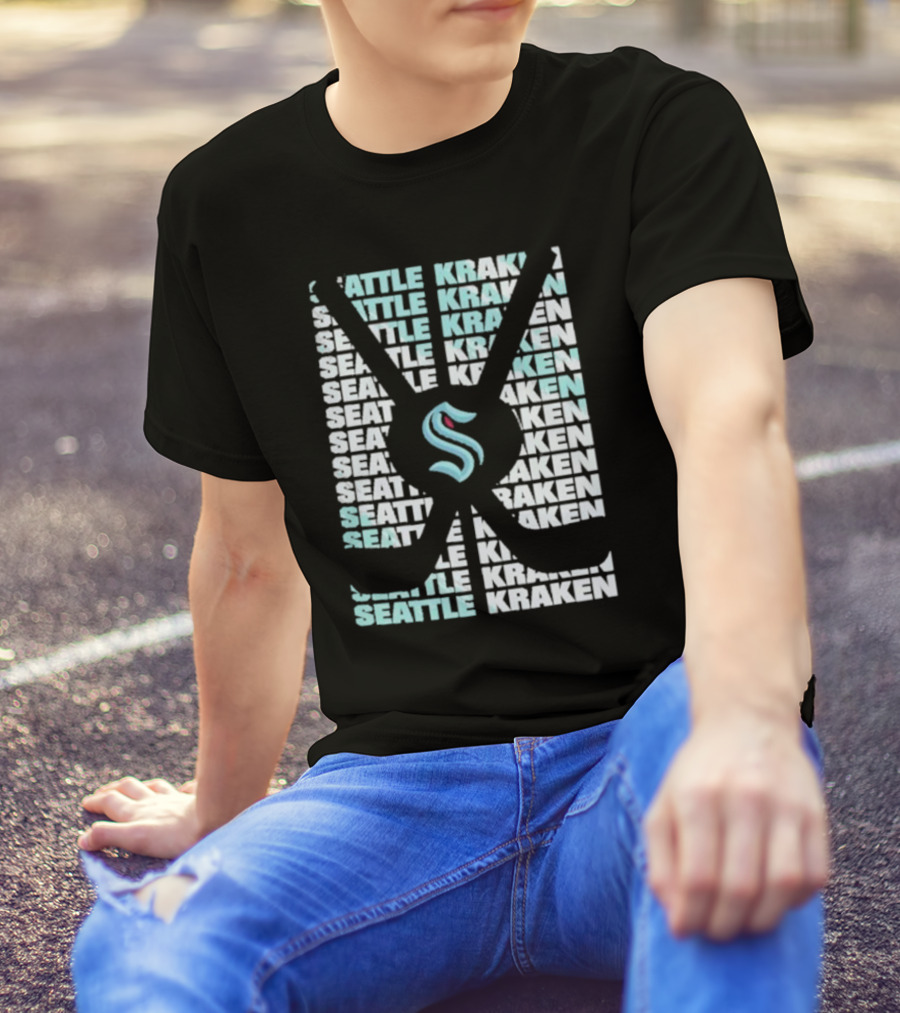 Seattle Kraken Youth Hockey Seattle Kraken Box T-Shirt