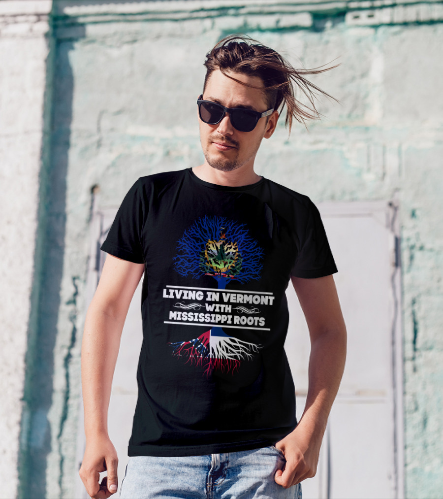 Vermont Residence Mississippi Heritage Tree T-Shirt
