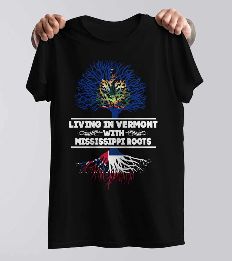 Vermont Residence Mississippi Heritage Tree T-Shirt