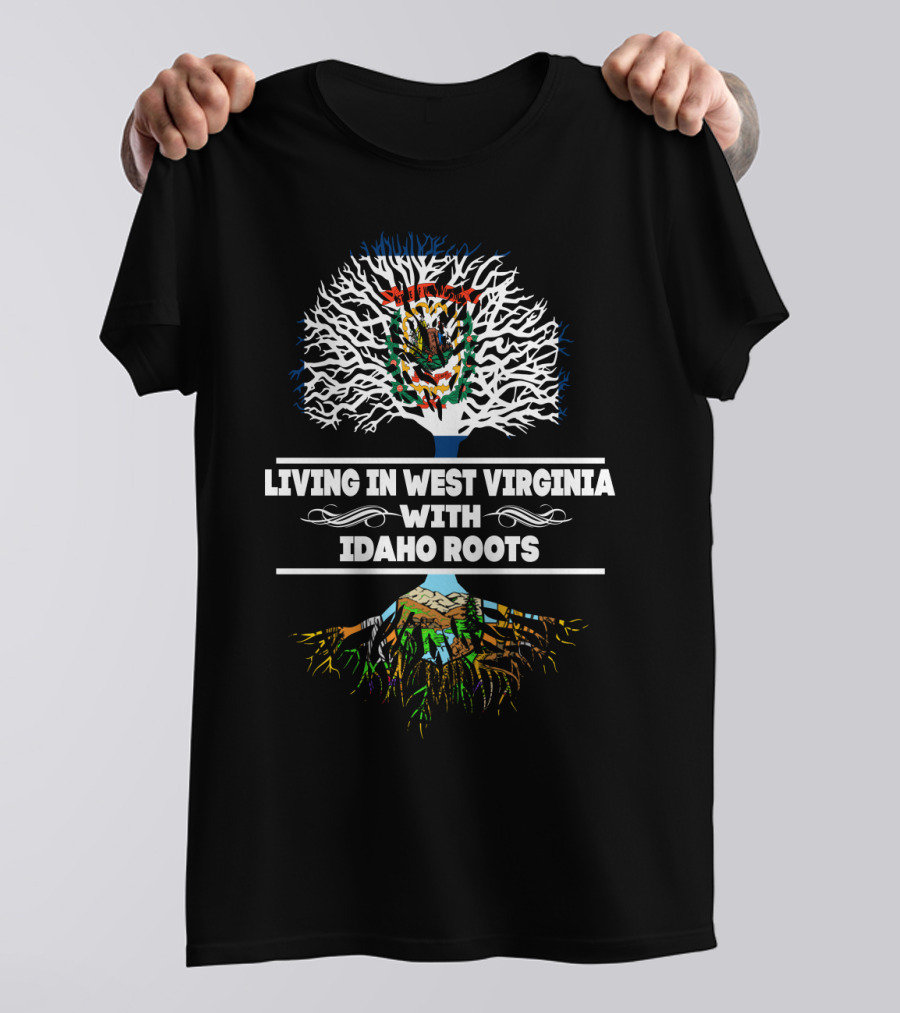 West Virginia Life Idaho Heritage Tree T-Shirt