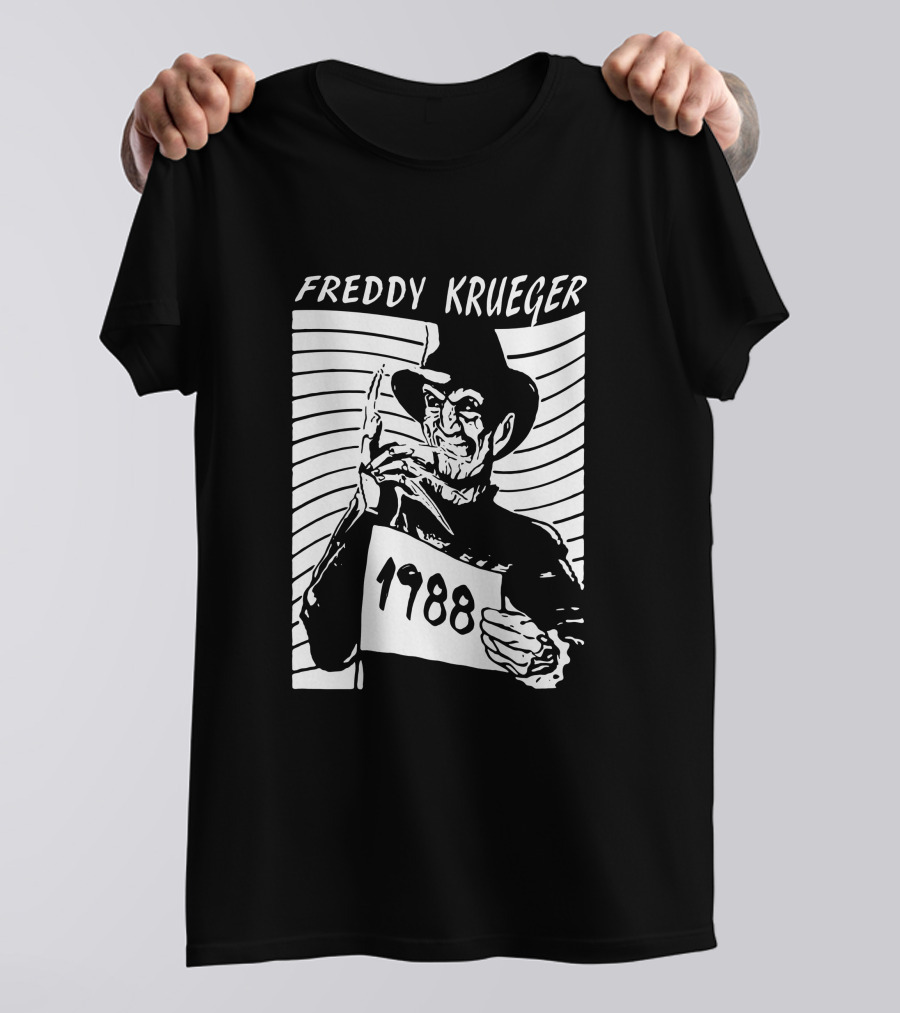 Freddy Krueger 1988 Iconic Horror Figure T-Shirt