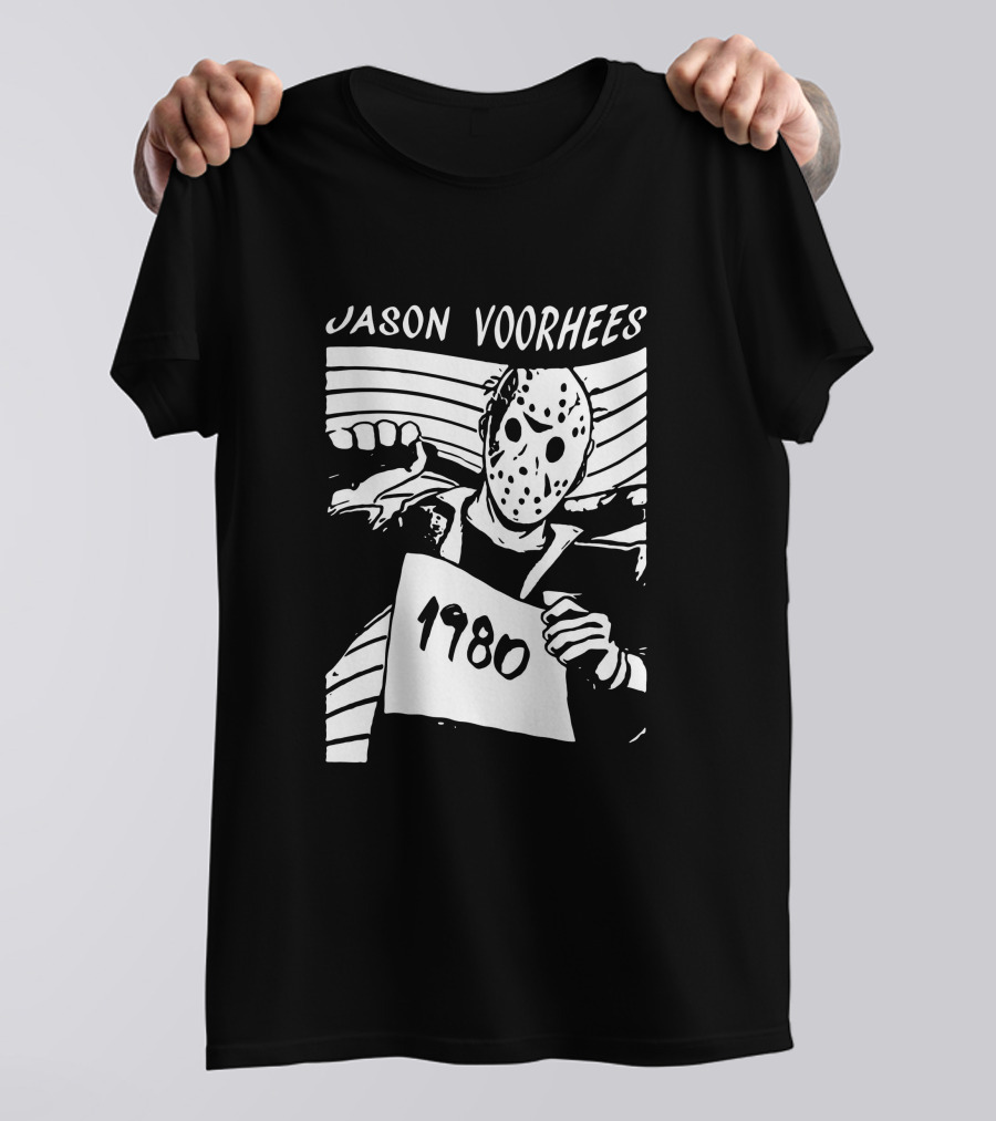 Jason Voorhees 1980 Horror Movie Iconic T-Shirt