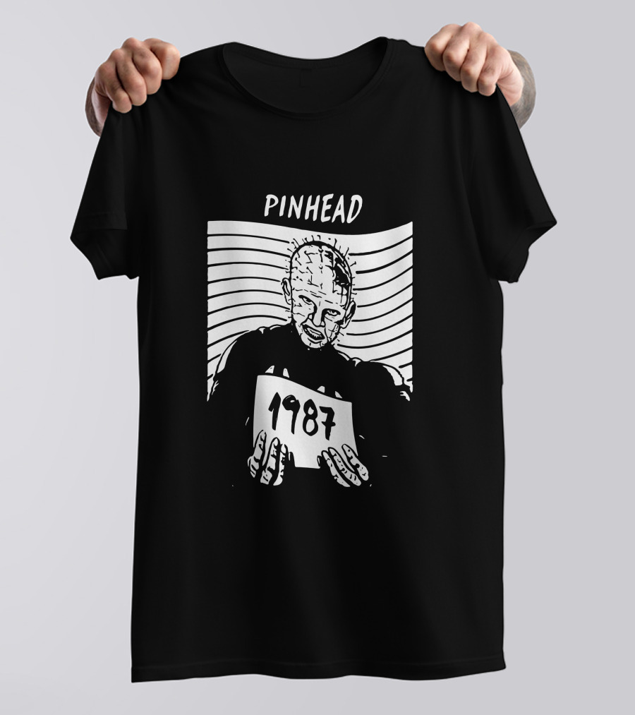 Pinhead 1987 Classic Halloween T-Shirt