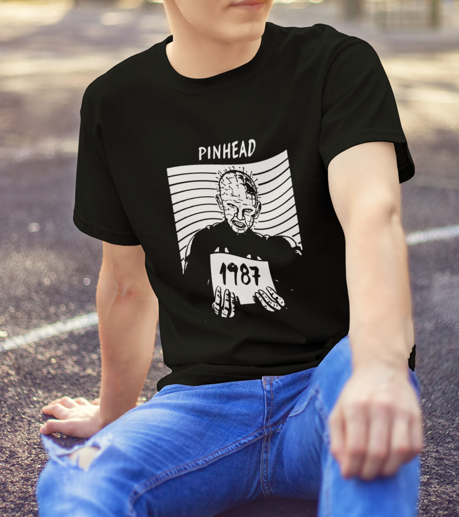 Pinhead 1987 Classic Halloween T-Shirt