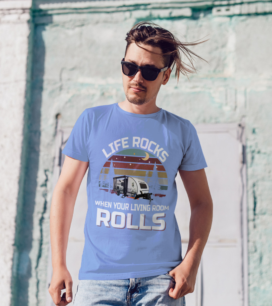 Life Rocks When Your Living Room Rolls RPod 190 T-Shirt