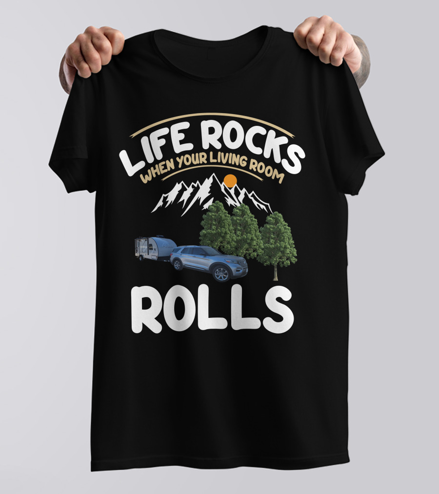 Life Rocks When Your Living Room Rolls RPod 195 T-Shirt